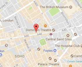 London Office map