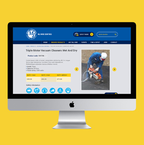 MJ Hire Centres