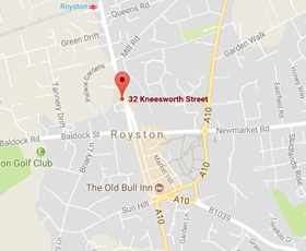 Head Office map